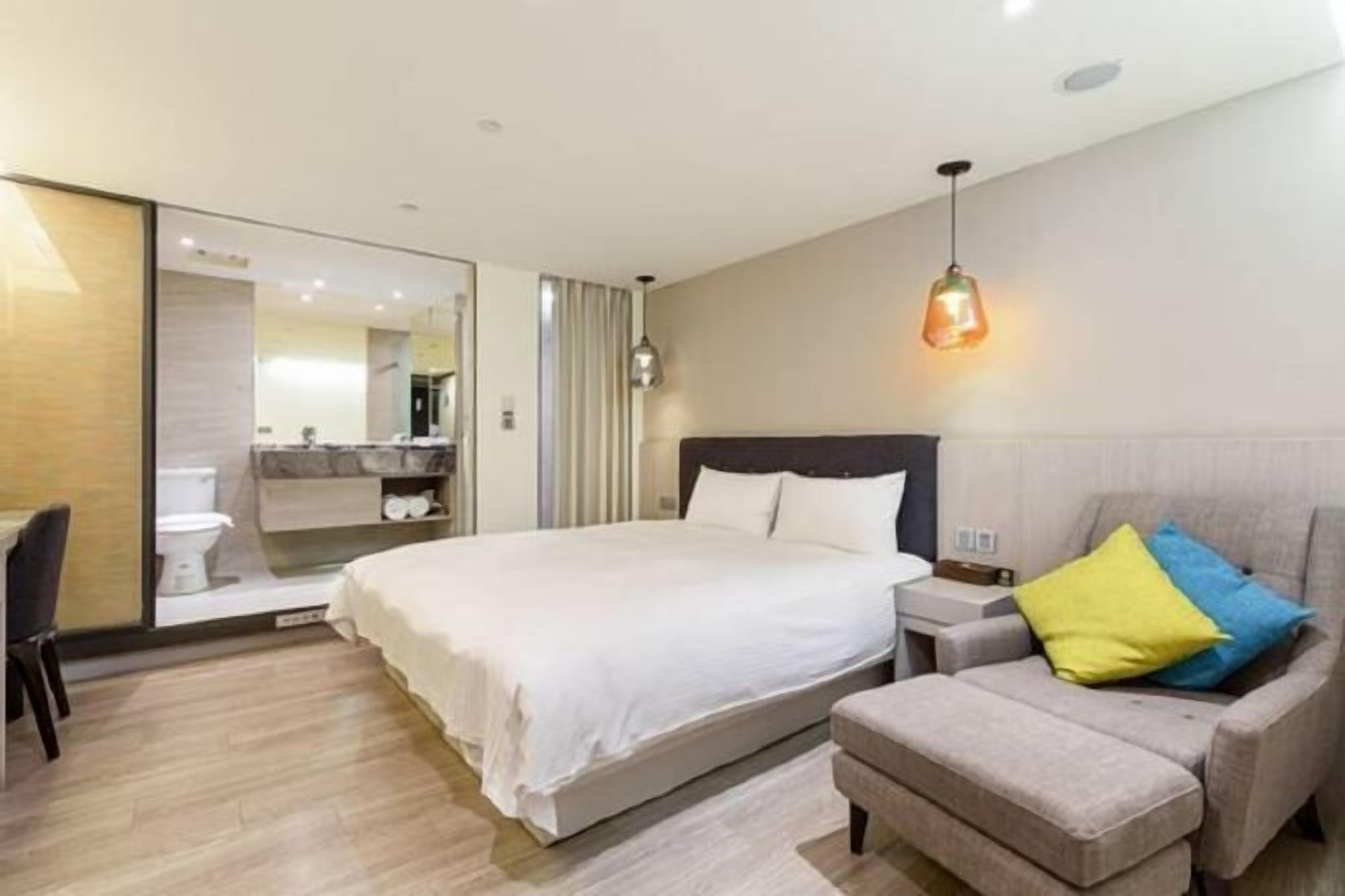 Down comforters, desk, soundproofing, iron/ironing board