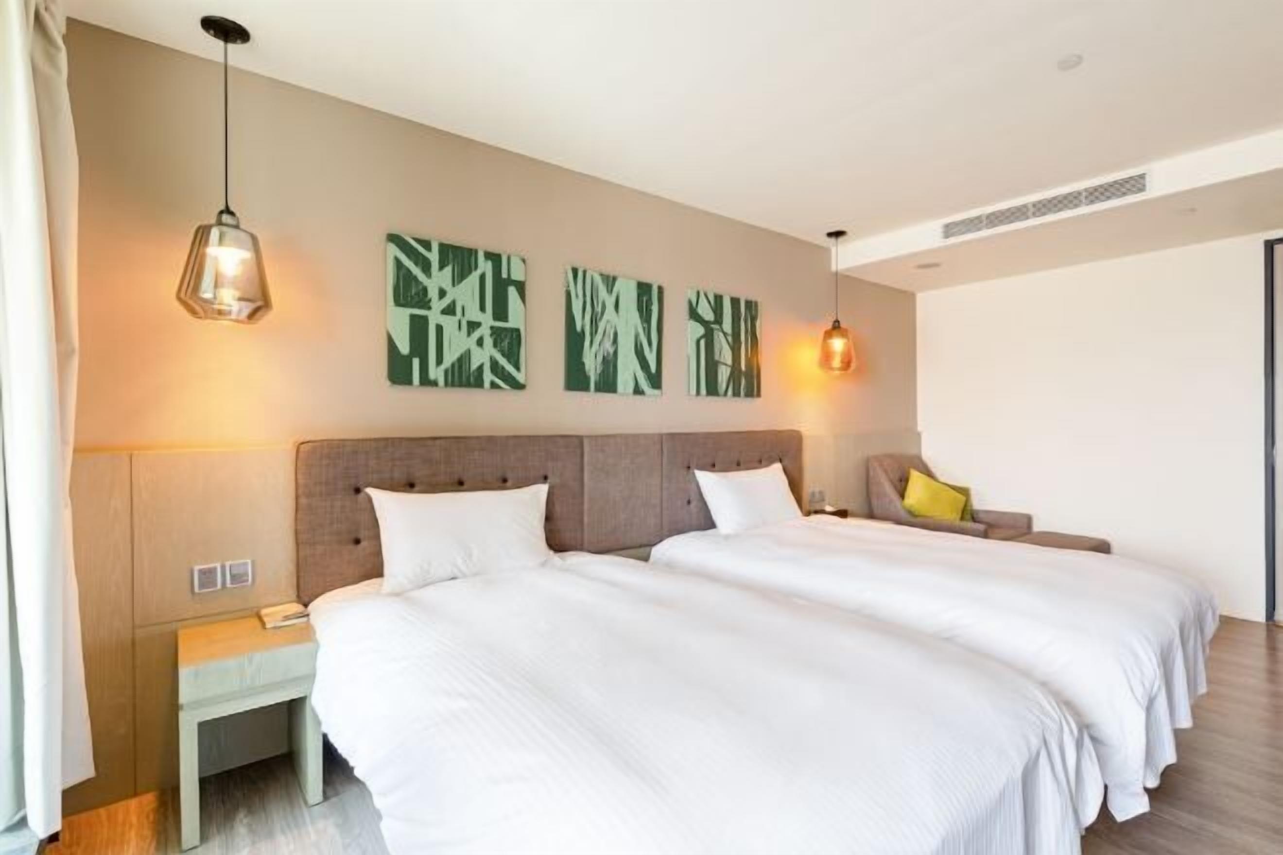 Down comforters, desk, soundproofing, iron/ironing board