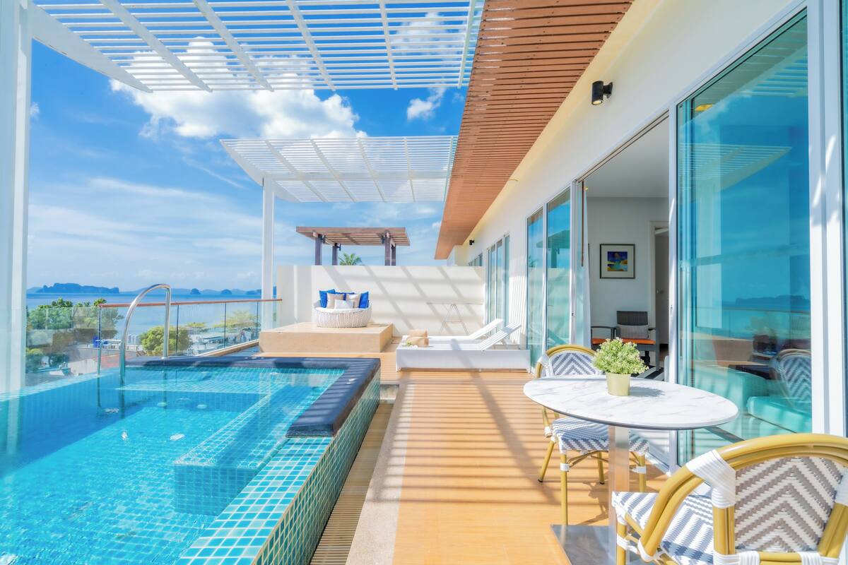 Luxe villa | Terras
