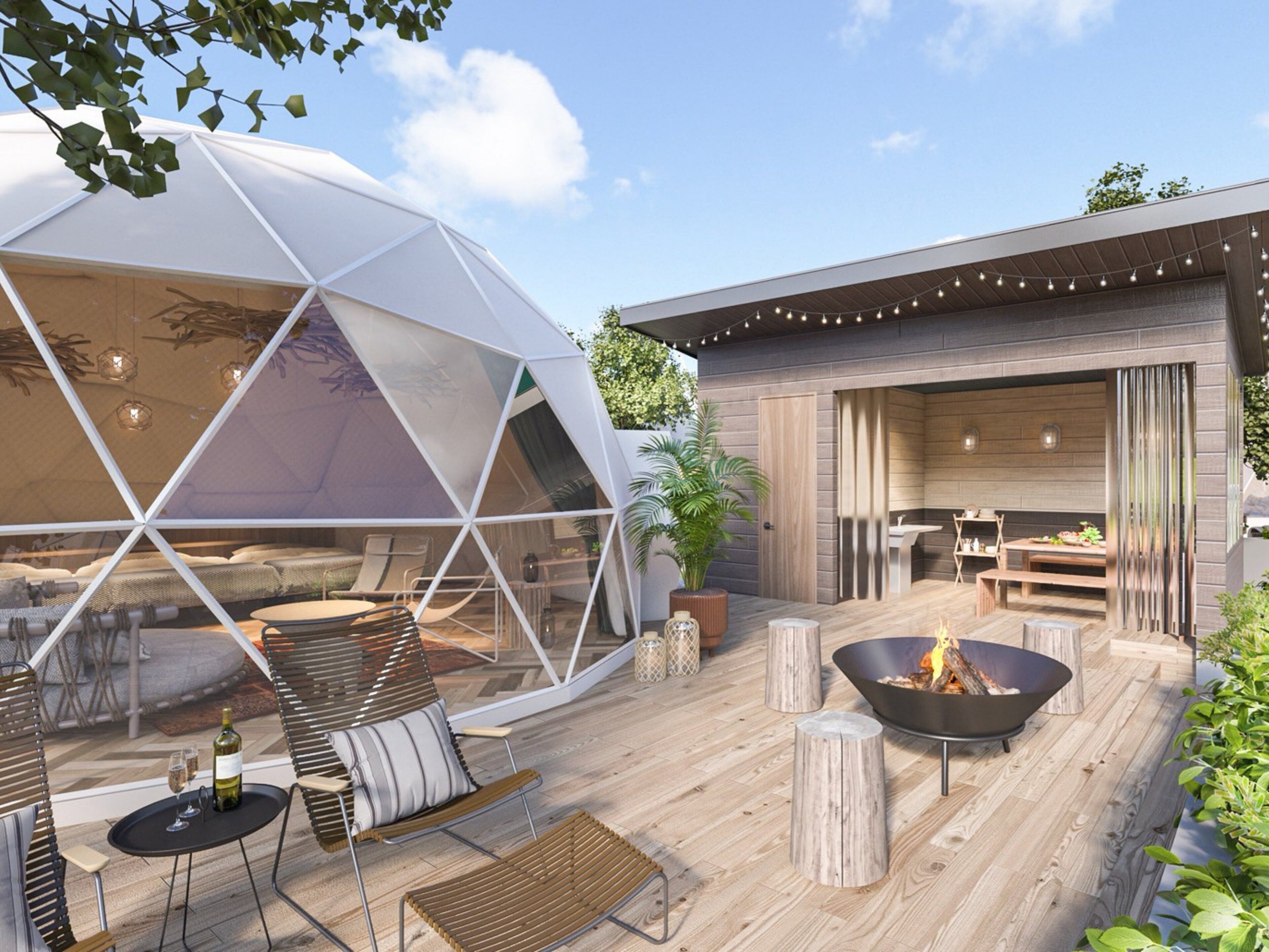 Tent | Een kluis op de kamer, een bureau, gratis wifi, beddengoed