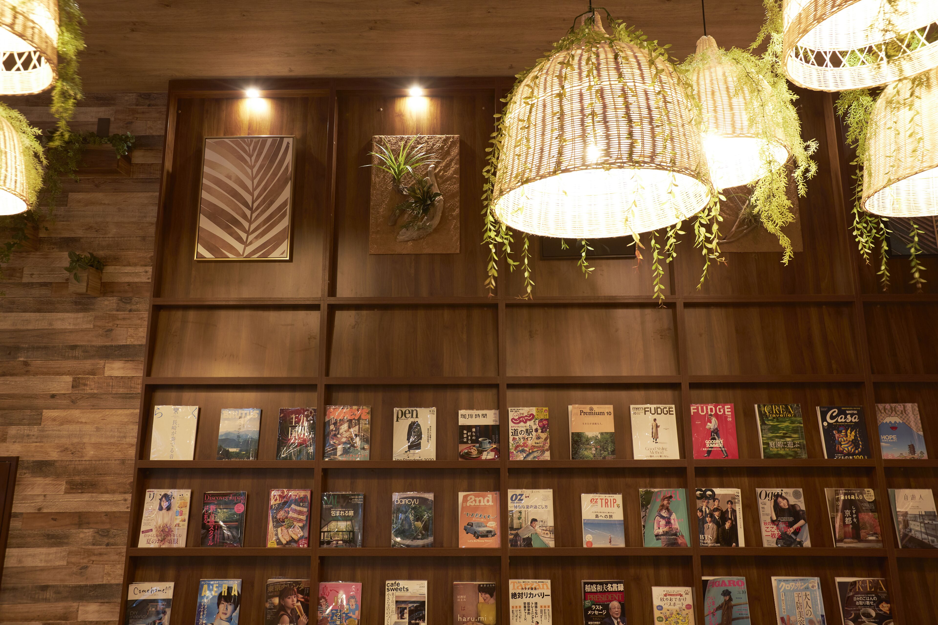 A wall with wooden paneling and a collection of books.