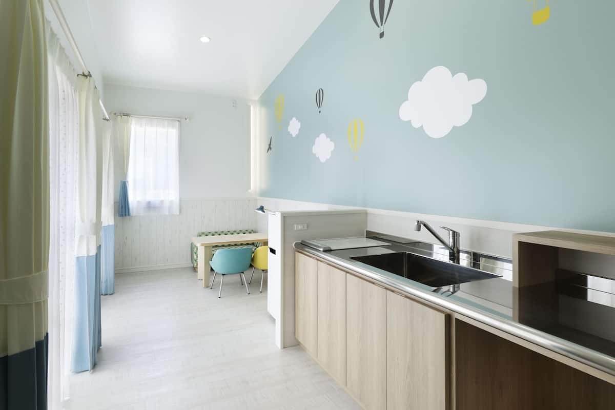 kids lodge (check in at port area) | in-room safe, desk, free wifi, bed sheets