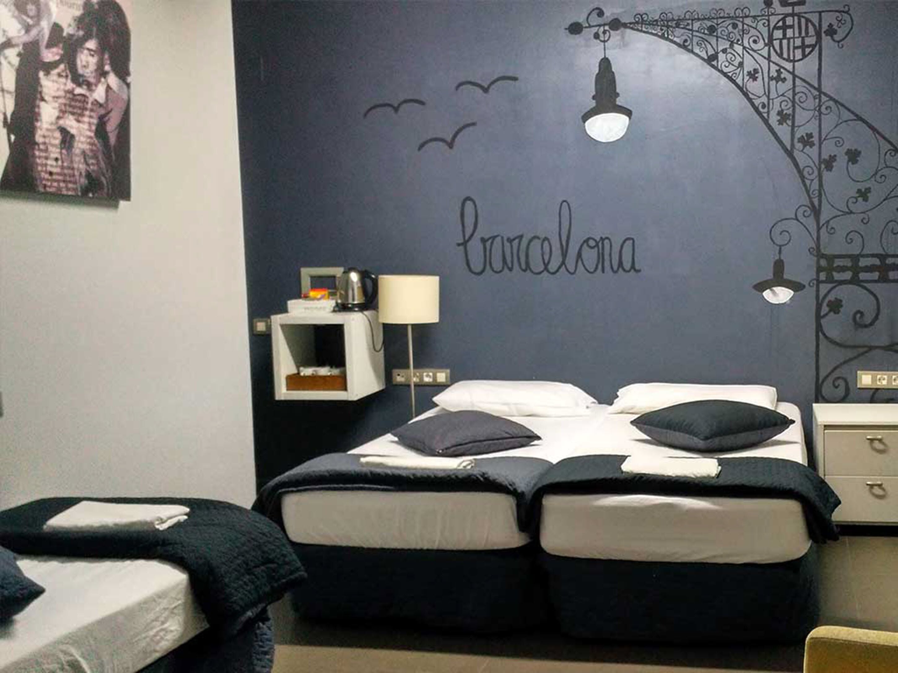 Tweepersoonskamer, privébadkamer | Geluiddichte muren, een strijkplank/strijkijzer, gratis wifi, beddengoed