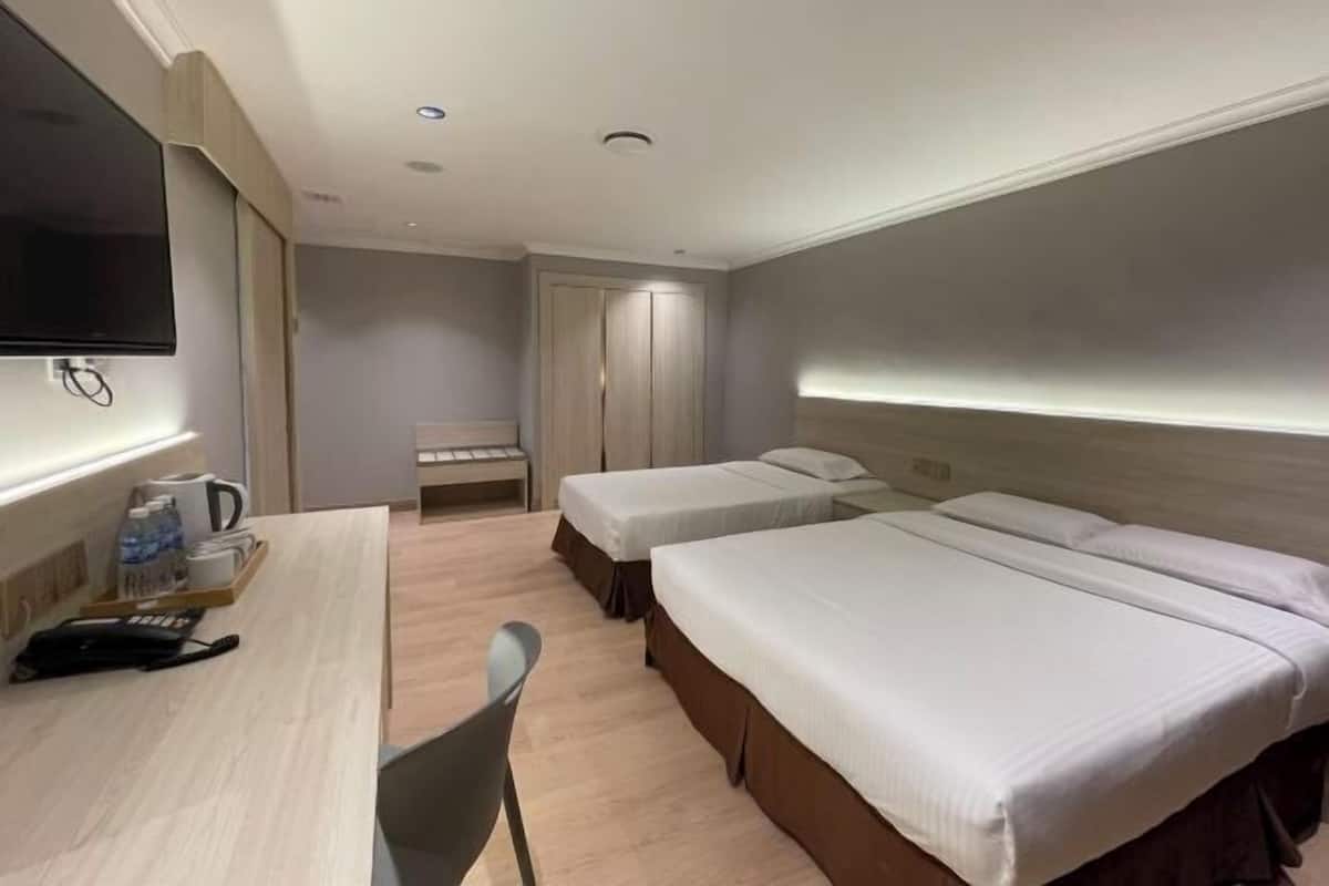 Minibar, in-room safe, laptop workspace, free cots/infant beds