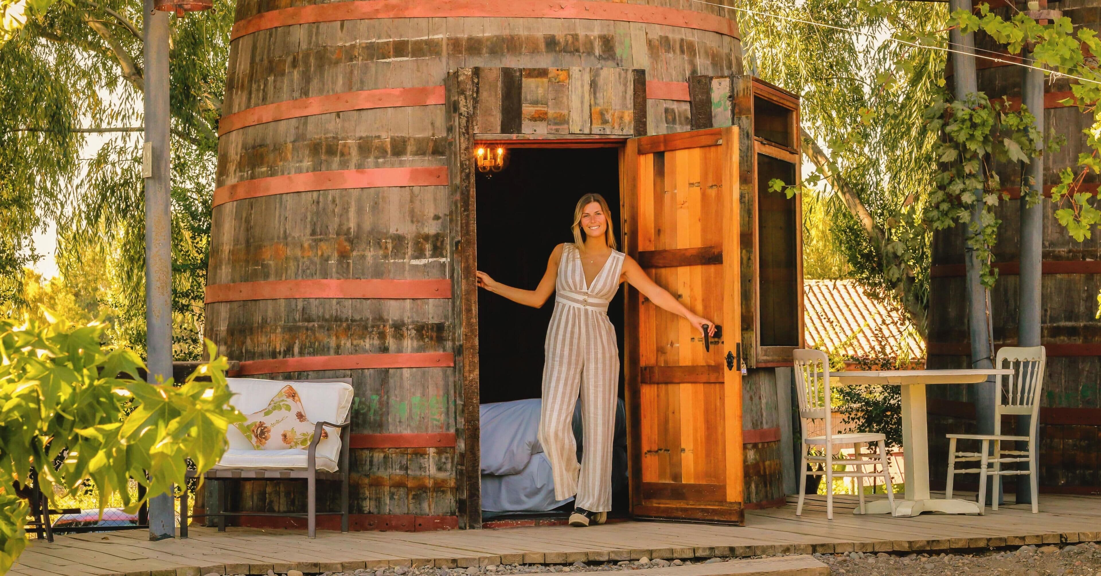 Premium, Habitación en Barrica de Vino | 高級寝具、ミニバー、セーフティボックス (室内)、ベッドシーツ