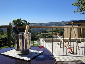 Vue sur les montagnes