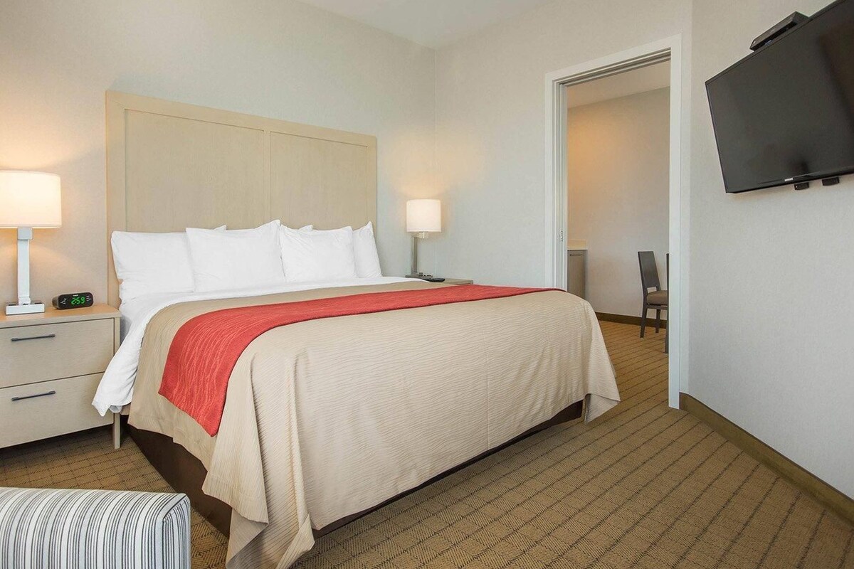 Suite, 1 King Bed with Sofa bed, Non Smoking (Upgrade) | Desk, blackout curtains, iron/ironing board, rollaway beds