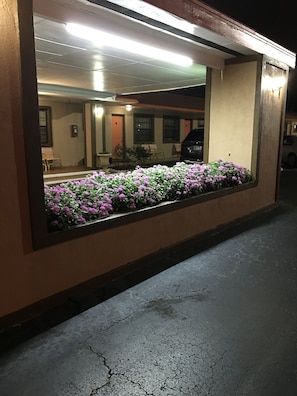 Façade de l’hébergement