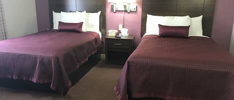 Free WiFi, bed sheets