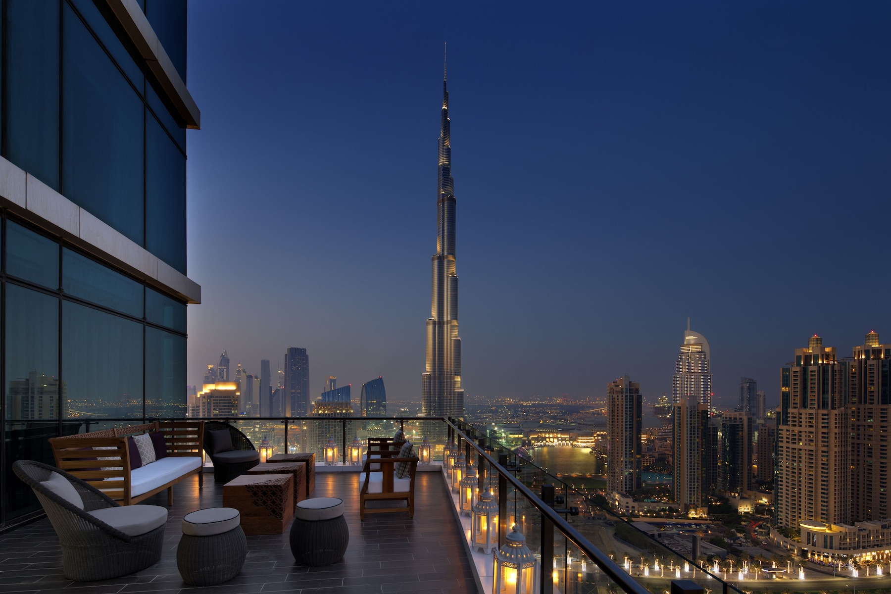 Signature Suite, 1 King Bed (Maharaja, Burj View) | Balcony