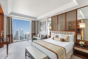Club kamer, 1 kingsize bed (Burj View) | Uitzicht vanuit de kamer