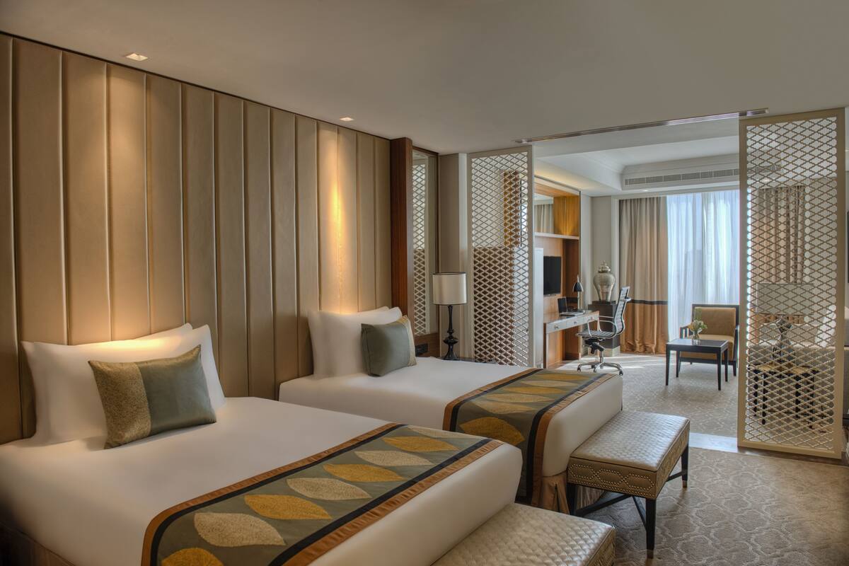 Family Room, 2 Single Beds, City View (Luxury) | View from room