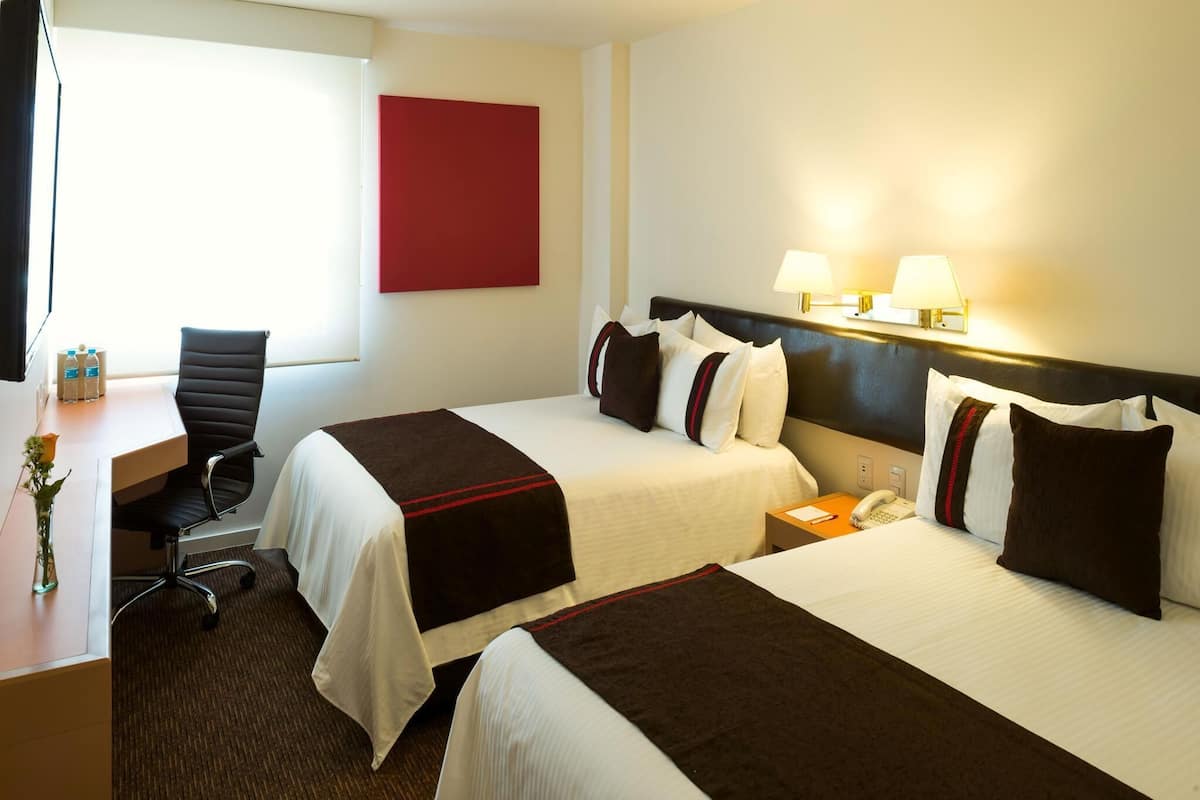 In-room safe, desk, laptop workspace, iron/ironing board