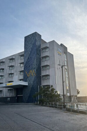 Voorkant van accommodatie