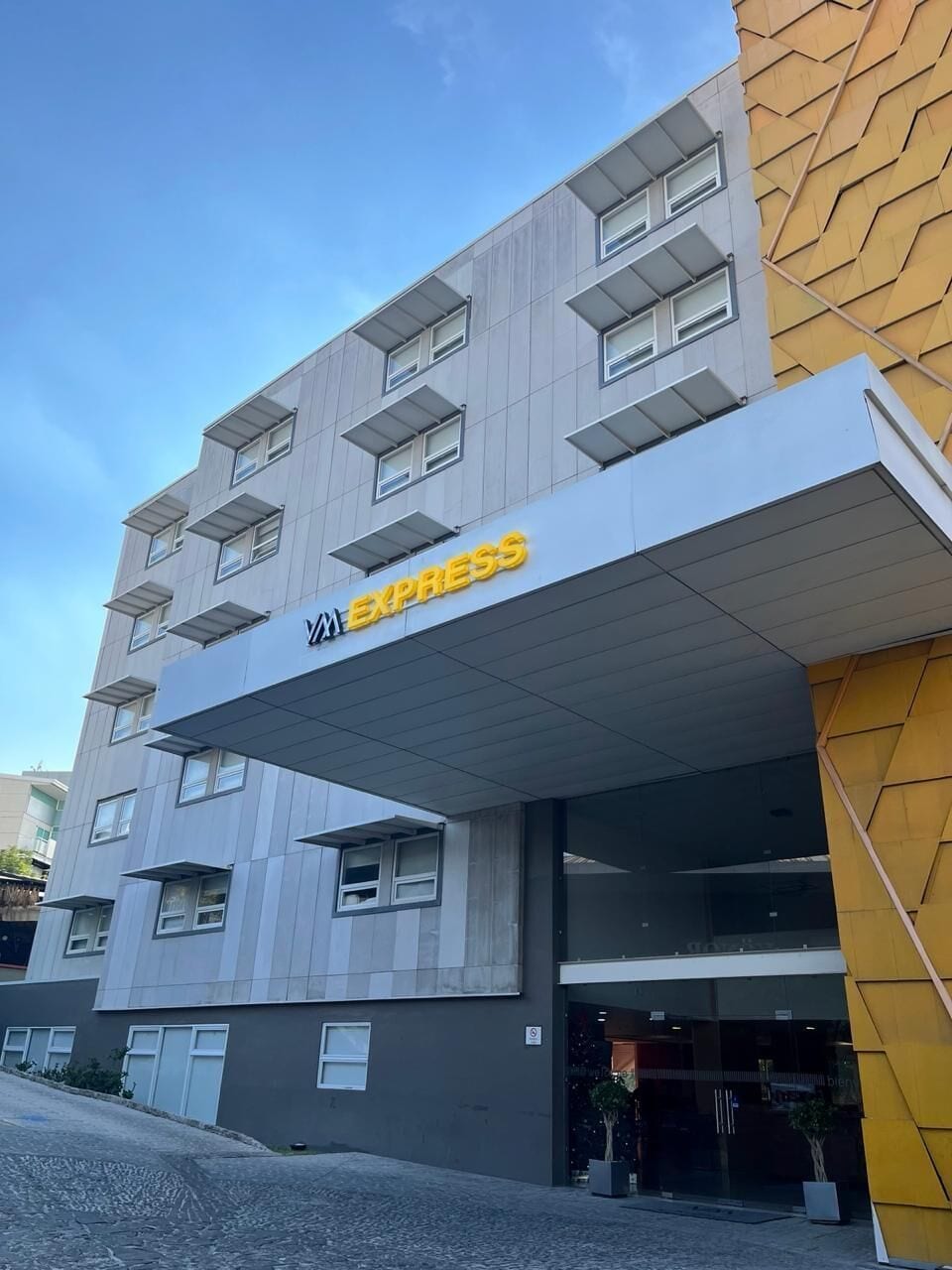 Voorkant van accommodatie