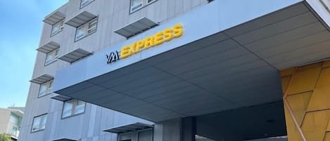 Fassade der Unterkunft