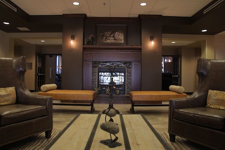 Sala de estar en el lobby
