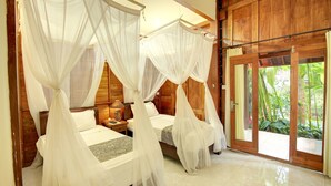 Classic Villa, 3 Bedrooms, Garden View | Minibar, in-room safe, desk, blackout curtains - Bali Dream Resort Ubud (Ubud)