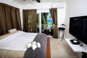 Penthouse, 3 phòng ngủ, hiên, quang cảnh hồ bơi | Bộ trải giường bằng vải cotton Ai Cập, bộ đồ giường cao cấp