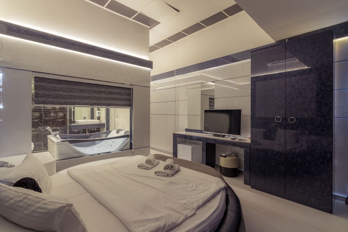 Exclusive-Zimmer (with SPA) | Ausblick vom Zimmer
