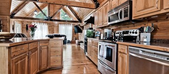 Lake Forest Luxury Log Cabins