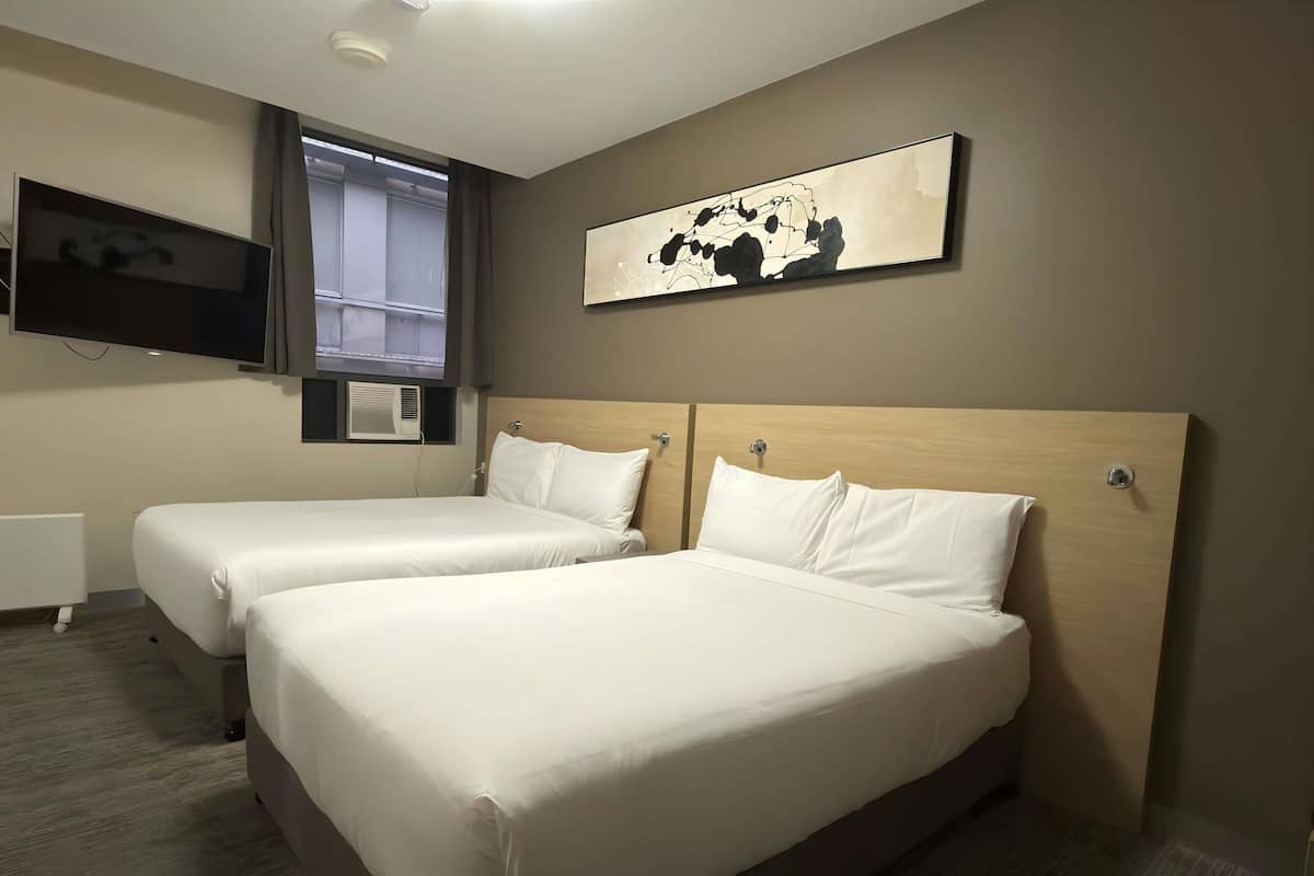 In-room safe, blackout curtains, cots/infant beds, free WiFi