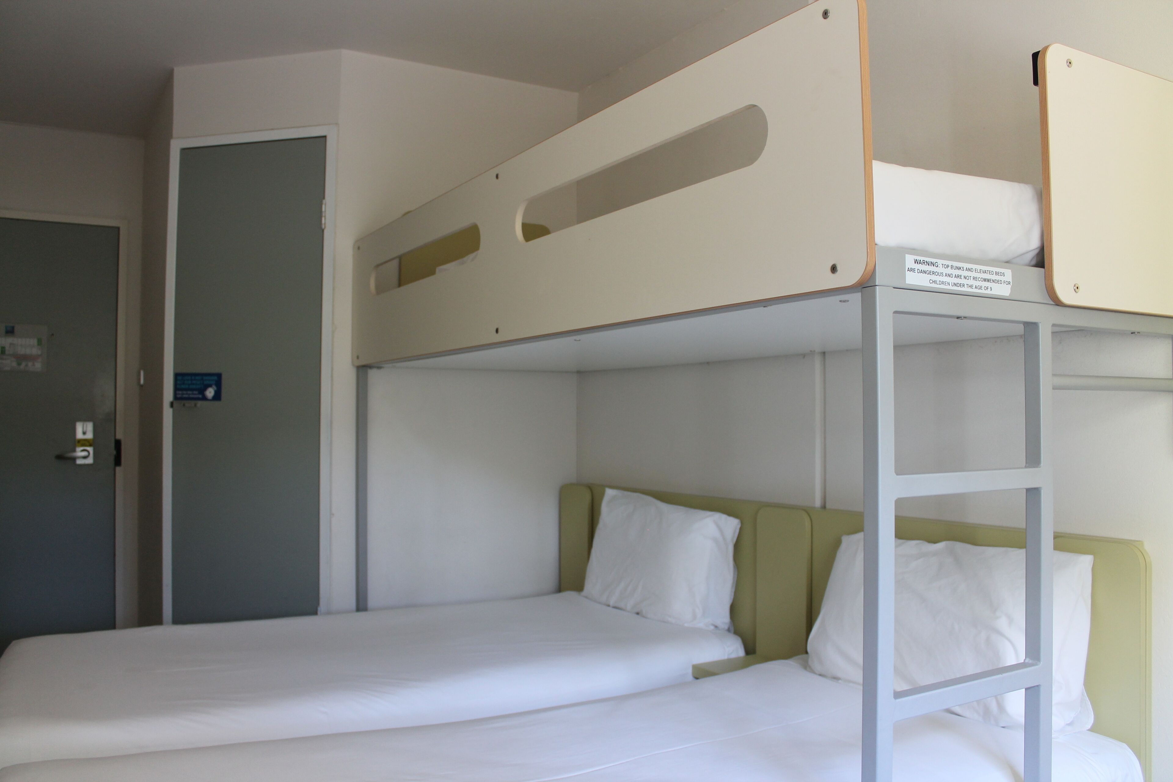 twin room with bunk bed | desk, soundproofing, iron/ironing board, free wifi