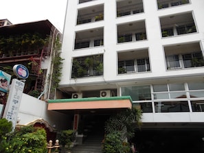 Façade de l’hébergement