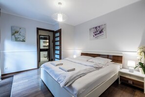 Appartement, 1 chambre, cuisinette (Tetmajer 2) | Fer et planche à repasser, accès au Wi-Fi (inclus), literie fournie