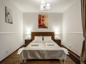 公寓, 1 間臥室, 簡易廚房 (Tetmajer 1) | 熨斗/熨衣板、免費無線上網、床單