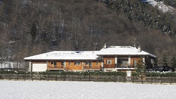 Fassade der Unterkunft