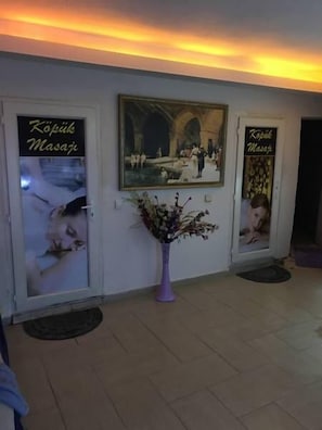 Salas de tratamiento para parejas y baño turco o hammam 
