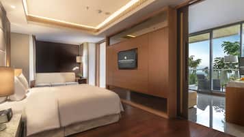 Villa, 1 cama King size (Kembang) | Ropa de cama de alta calidad y minibar