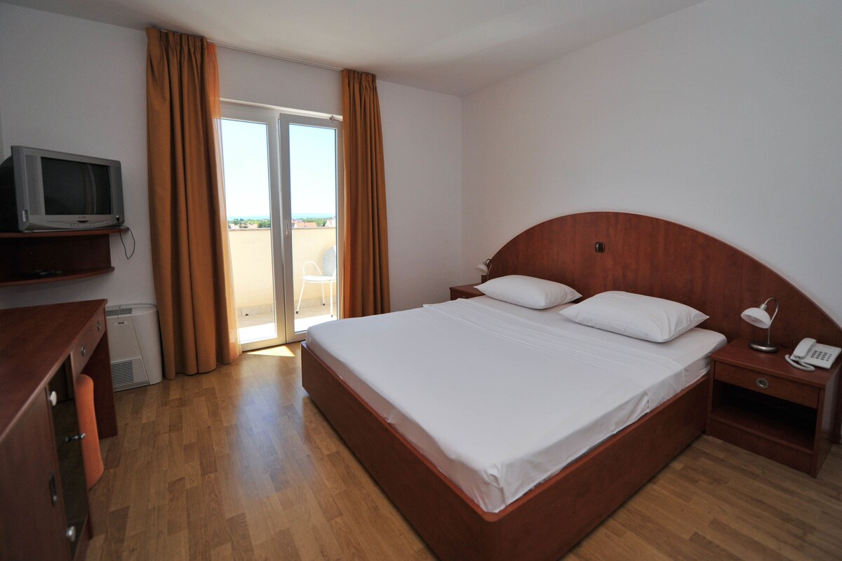 Chambre Double, balcon