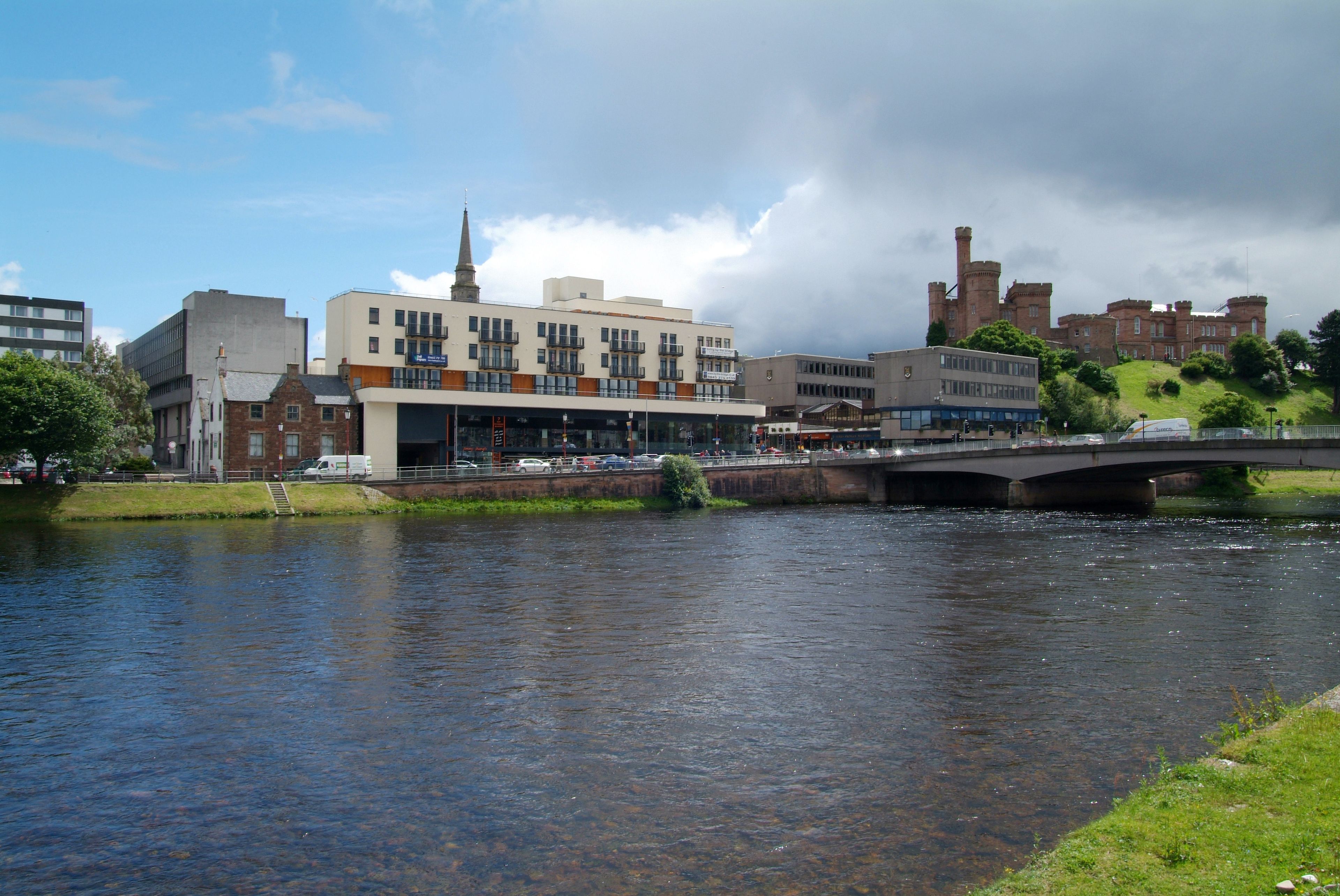 Overnatningsstedets facade