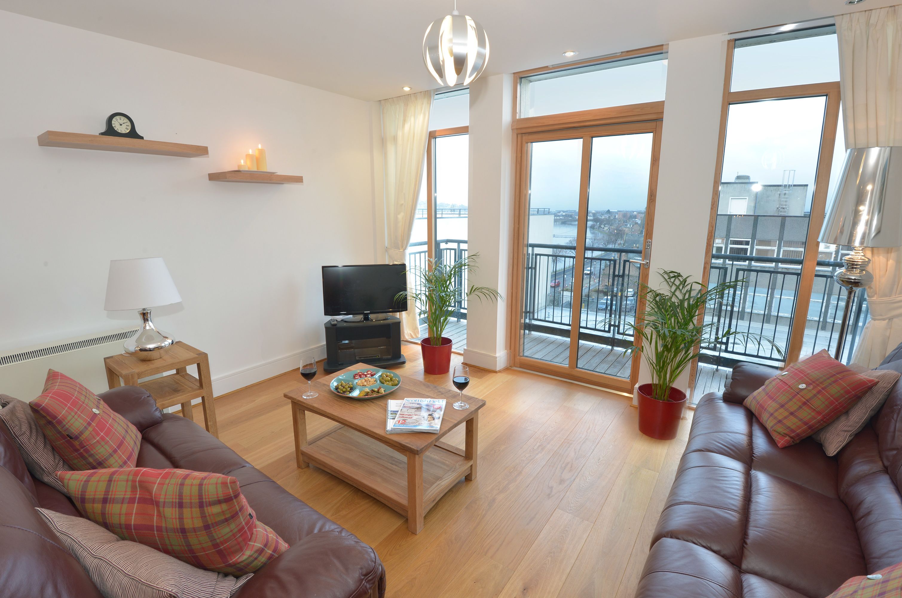 Executive-Apartment, 1 Schlafzimmer, Küche, Stadtblick | Ausblick vom Zimmer