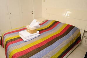 Apartment, 1 Schlafzimmer | 1 Schlafzimmer, hochwertige Bettwaren, Verdunkelungsvorhänge