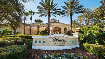 Façana frontal de l'allotjament