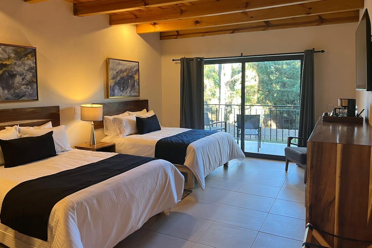 3 slaapkamers, luxe beddengoed, een kluis op de kamer