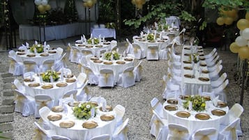 Café da manhã, almoço e jantar