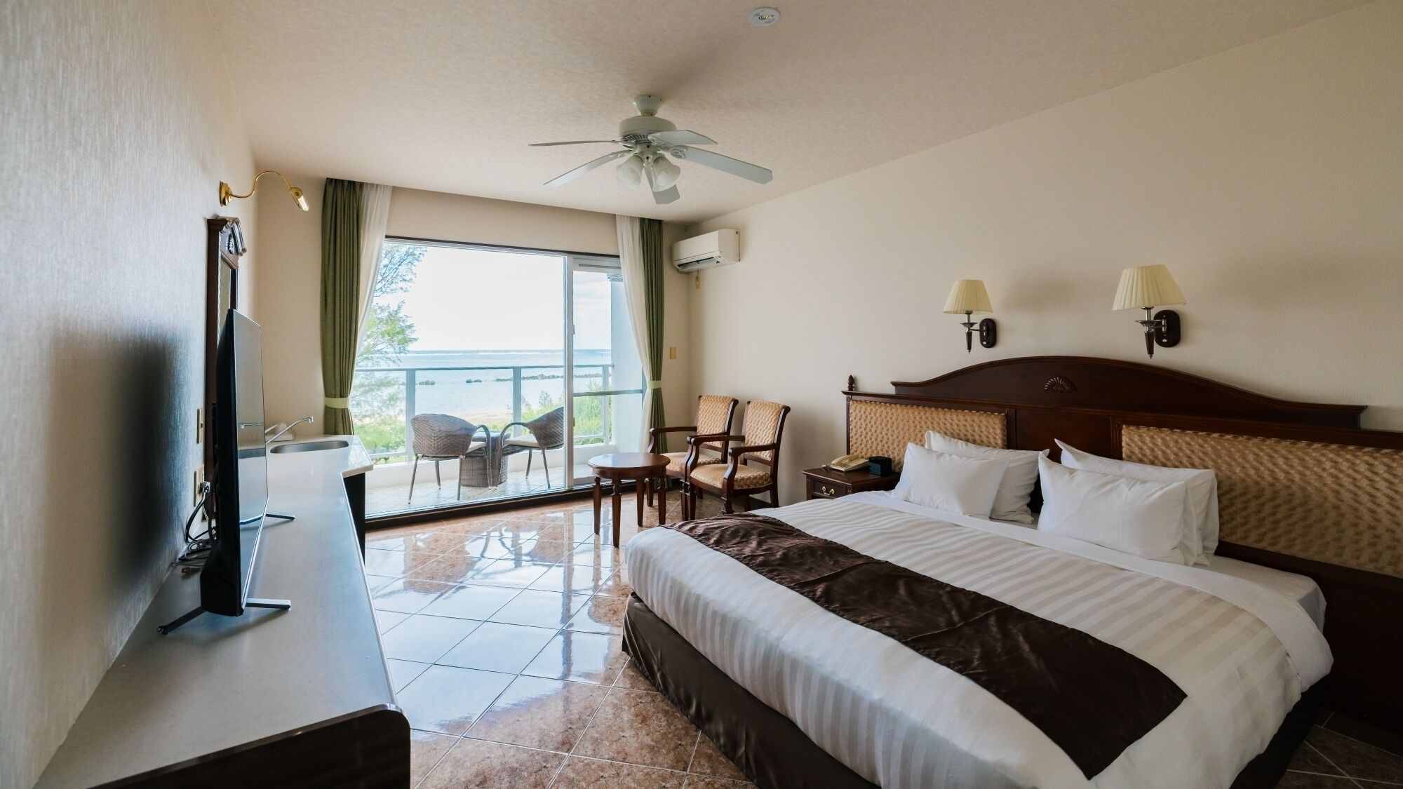 Standardzimmer, 1 King-Bett, Balkon, Meerblick