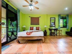 Bungalow Up Level | Premium bedding, minibar, in-room safe, desk - Chez Charly Bungalow (Sa Khu)