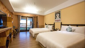 Family Room, Balcony | Down comforters, minibar (free items), in-room safe, soundproofing - Hotelday+ Kenting (Hengchun)