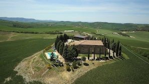 Aerial view - Agriturismo Bonello (Pienza)