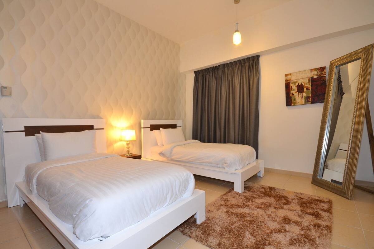 Appartement, 3 chambres, vue piscine (Sadaf-4) | Fer et planche à repasser, Wi-Fi gratuit