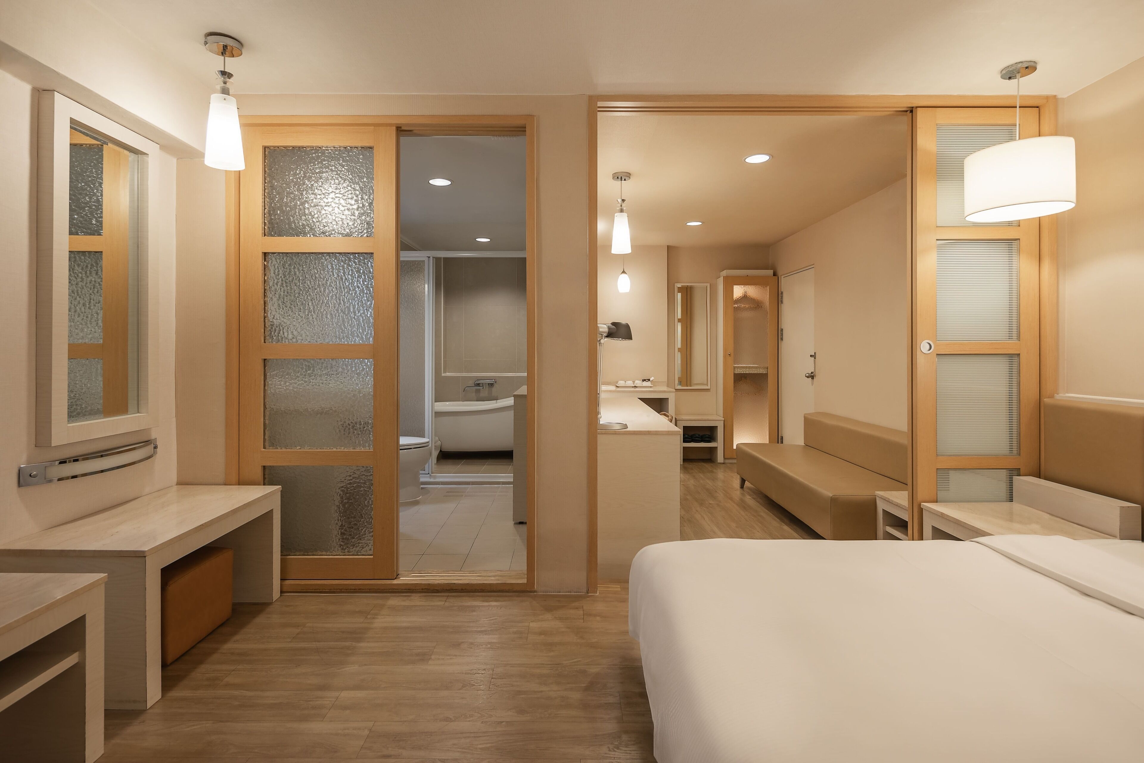 triple room | living area | lcd tv