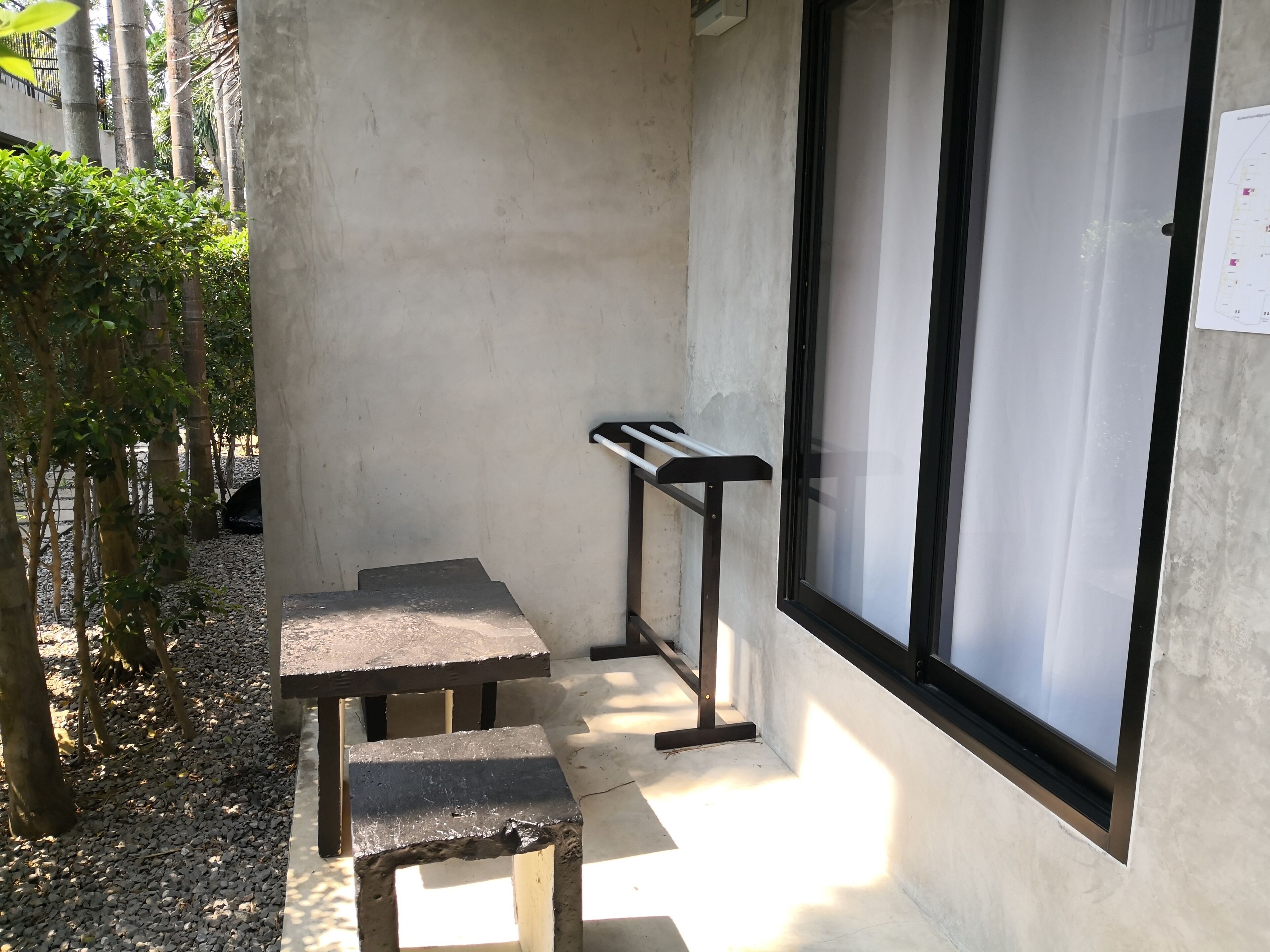 standard air conditioning  | terrace/patio