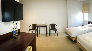 Standaard Twin kamer | 1 slaapkamer, verduisterende gordijnen, gratis wifi