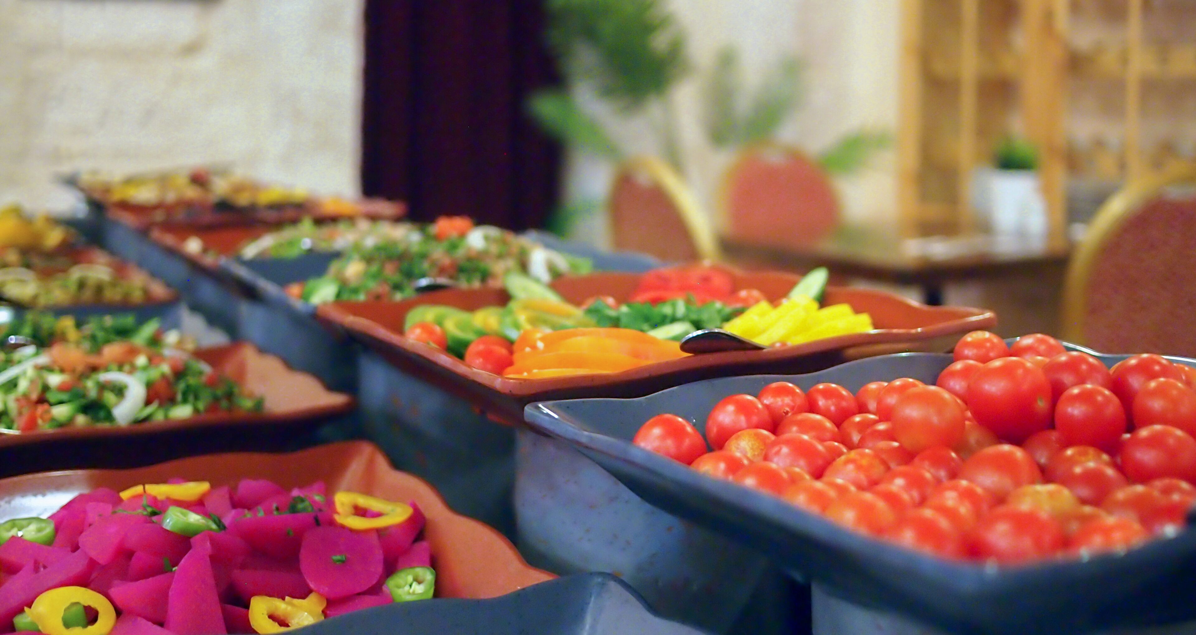 Daily buffet breakfast for a fee