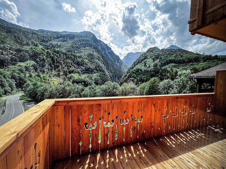 Standard Double Room, Mountain View | Balcony view. Hotel Pass Lueg